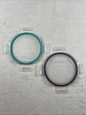 SnapWare Lid replacement for 4 cups round Compatible with Pyrex glass container